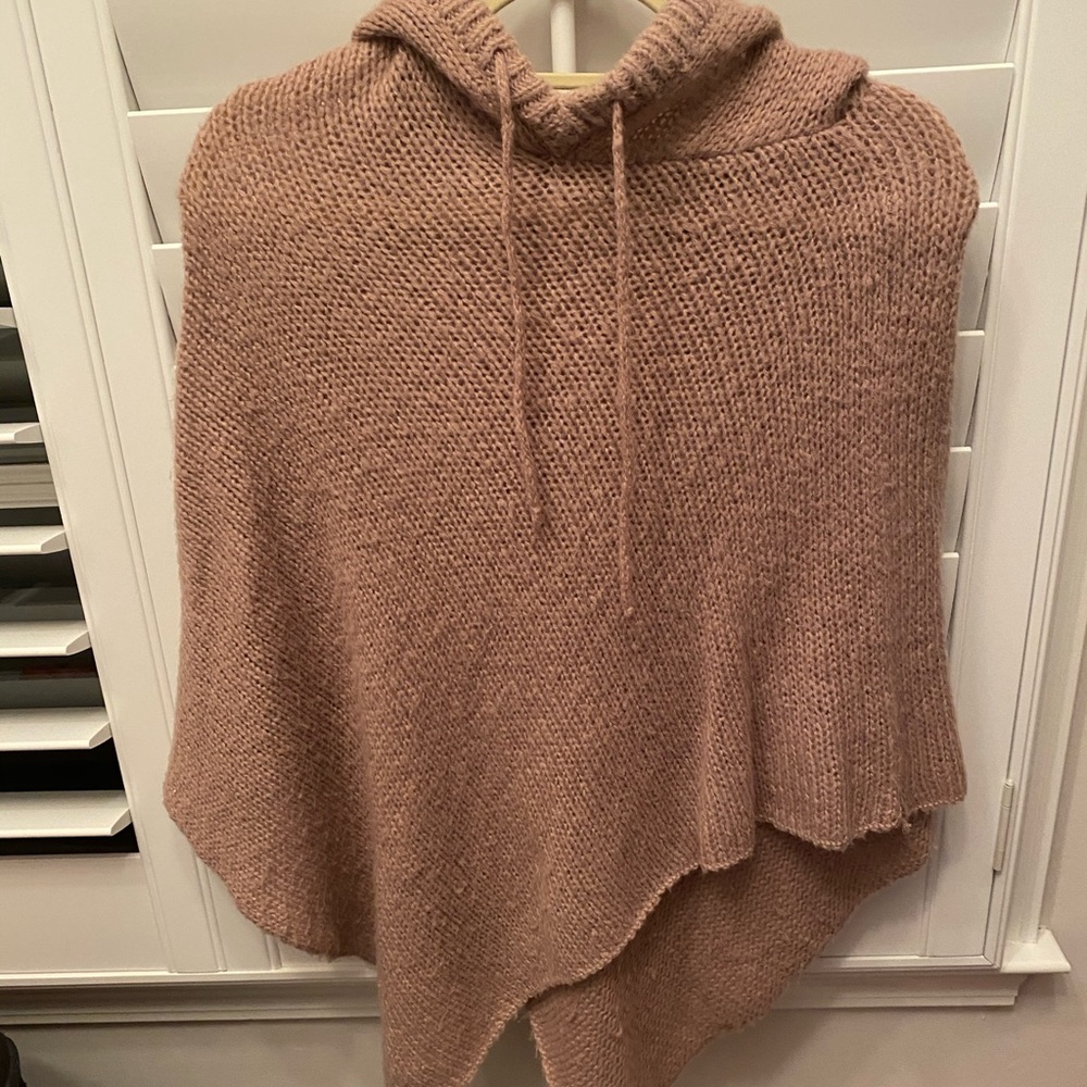 knitted poncho